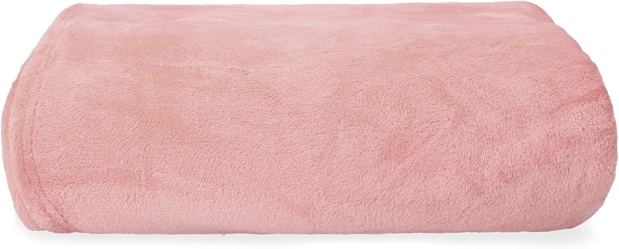 HOMLA Manta polar roja mullida y cálida - para sofá y cama Manta cómoda Manta para sofá Manta para salón - fácil de mantener 150 X 200 cm Rosa Camas y mantas Besuche den HOMLA-Store