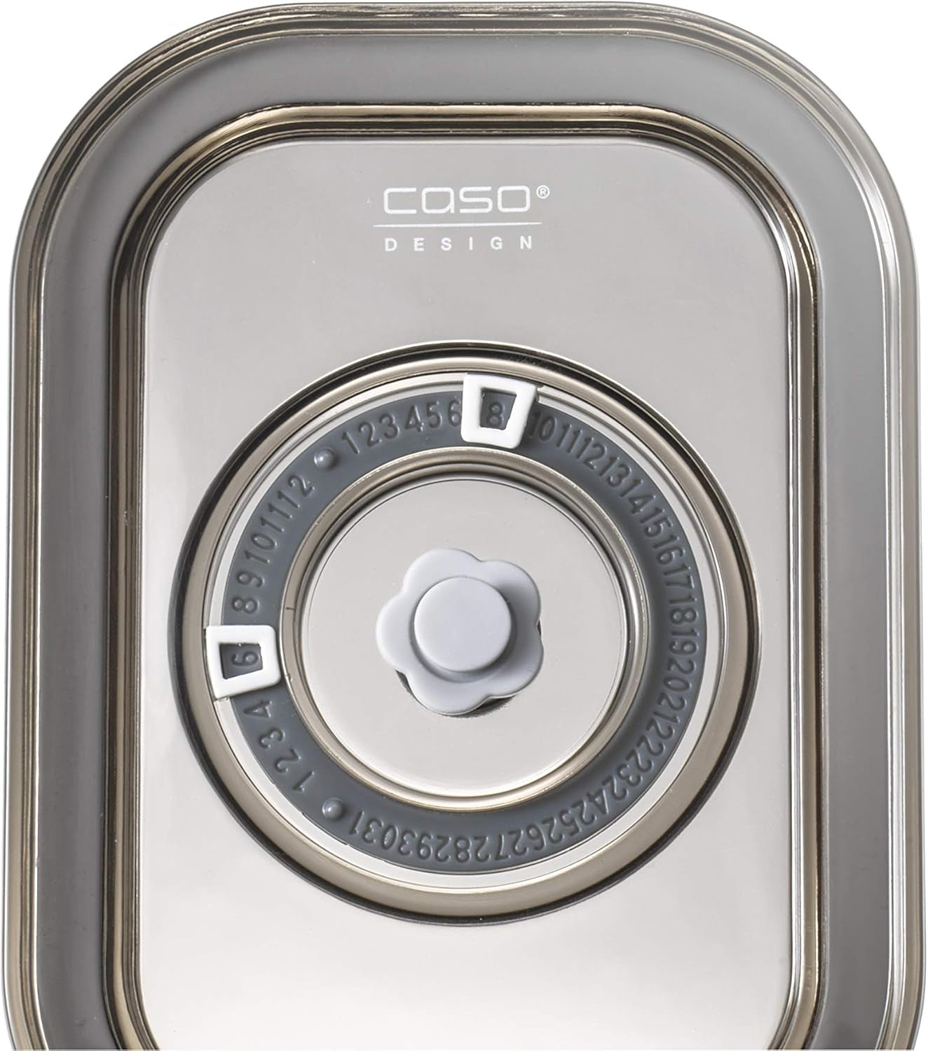 Set Caso Vacu OneTouch Eco, envasadora al vacío manual que incluye 3 recipientes de vidrio al vacío y VacuBoxx Eco-Duo S - recipiente para frescura al vacío / 2 recipientes de 500 ml cada uno Cajas para conservar alimentos Naty Shop