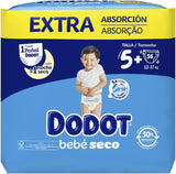 Baby Dry Extra - Paquete jumbo, tamaño 5-56 piezas