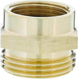 Racor roscado de latón Gardena: conector de latón para conexión por ambos lados, p. a bombas, rosca de tubo 26,5 mm (G 3/4 pulgadas) (7260-20)