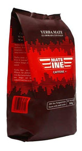 Mate Tea Cafeína I Sin tostar, sin tallo y sin polvo Tradicional - Té Mate fuerte de Paraguay I Contenido de cafeína | Bebida energizante y desintoxicante 500 G I 0,5 Kg