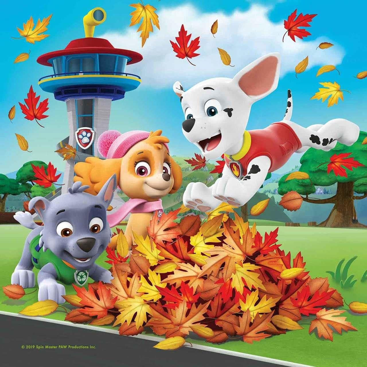 Puzzle infantil Ravensburger 3X49 piezas - Patrulla Canina - Paw Patrol Puzzle Naty Shop
