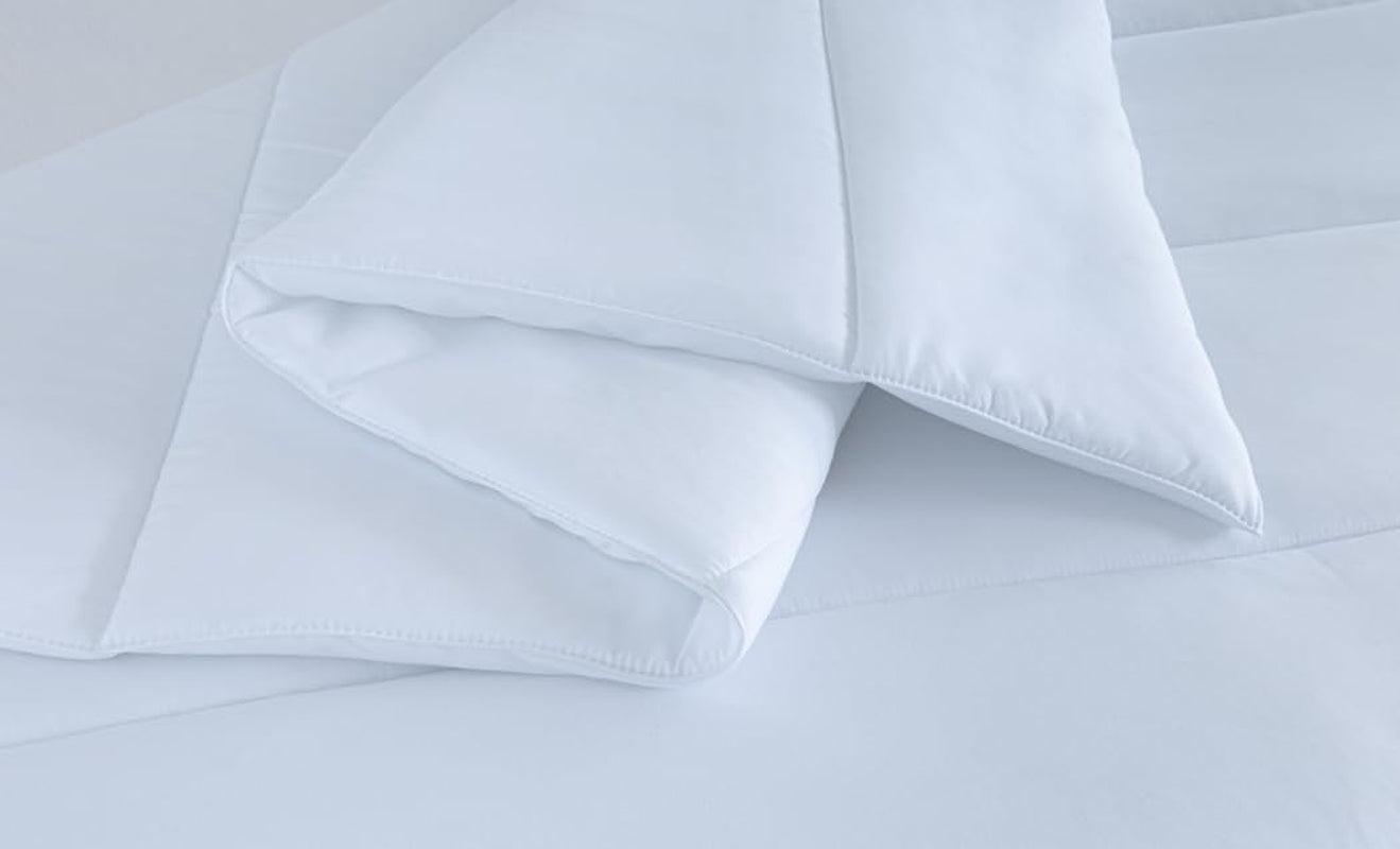 Manta, edredón 3001 de fibra antiácaros, otoño-invierno, 300 g/m², blanco (todas las medidas disponibles) (cama 105/120-180 X 220 Cm) Edredones y edredones Naty Shop