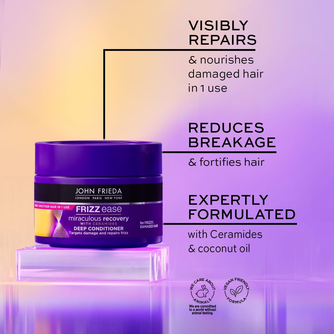 Frizz-Ease Mascarilla Fortalecedora Intensiva 250 Ml Mascarilla Capilar Naty Shop