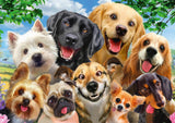 Schmidt Spiele 58390 Perro selfie, rompecabezas de 500 piezas Puzzle Naty Shop