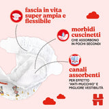 Pañales Huggies Ultra Comfort/Little Movers, tamaño 3 (4-9 kg), diseño Disney, absorbentes, protección total, 126 unidades