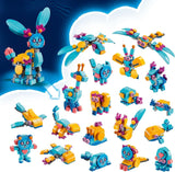 LEGO Dreamzzz Bunchus: Conejito de juguete para niños, aventuras creativas de animales, juego de fantasía 20 en 1 con minifigura de Izzie, regalo para niñas y niños de 7 años, 71488 Juegos de construcción Besuche den LEGO-Store