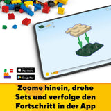 LEGO Creator Set de aspersores de flores 3 en 1, decoración de la habitación de los niños, construye un aspersor con un ramo de flores, botas de goma o 2 pájaros de juguete, regalo creativo para niñas y niños de 8 años 31149 Juegos de construcción Besuche den LEGO-Store