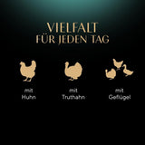 Sheba Portion Bags Comida húmeda para gatos, paquete múltiple de gelatina fresca y fina de pavo y pollo, 6x6x50 g - Comida para gatos con gelatina de pavo y pollo de alta calidad