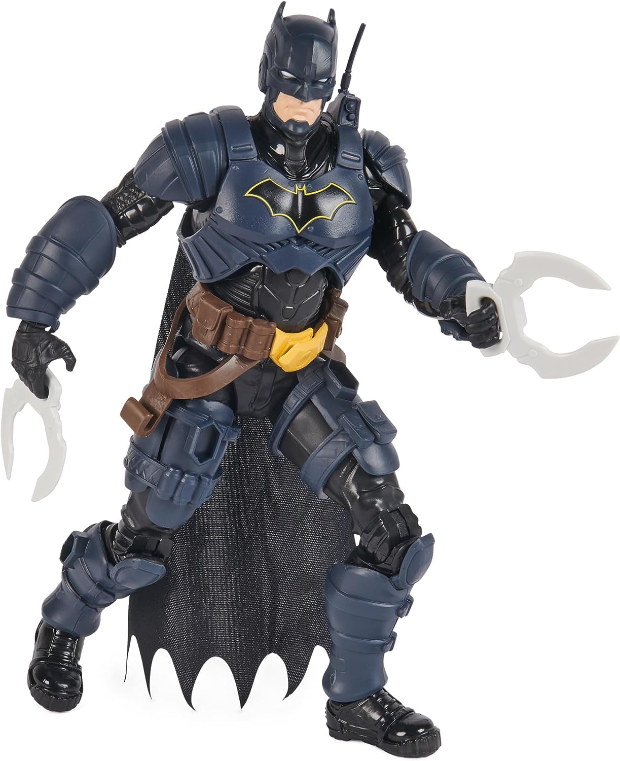 Figura de acción DC Batman Adventures, 30 cm - Con 16 equipos y totalmente móvil para emocionantes aventuras y acrobacias llenas de acción, juguete para niños de 3 años en adelante Figuras de acción Naty Shop Single