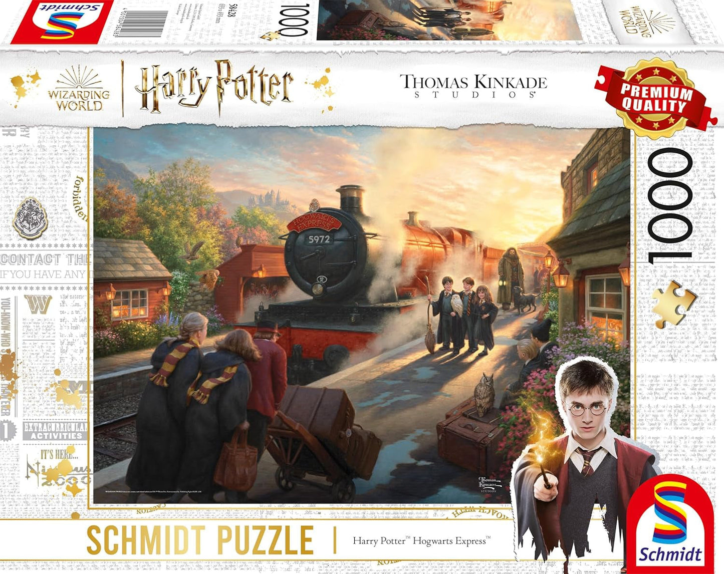 Wizarding World Harry Potter Hogwarts Express Puzzle Naty Shop Título predeterminado