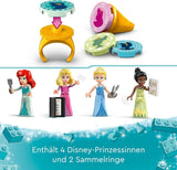 LEGO Disney Princess: Disney Princess Adventure Market, casa de juguete con 4 muñecas, incluidas Cenicienta y Ariel, juego con mapa del tesoro, regalo para niñas y niños a partir de 6 años 43246 Juegos de construcción Besuche den LEGO-Store