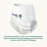 Pañales Bambo Nature, talla 5 (11-17 kg) - Caja mensual de 95 | Pañales con protección mejorada contra fugas | Máxima comodidad y libertad para niños activos | Pañales testados dermatológicamente