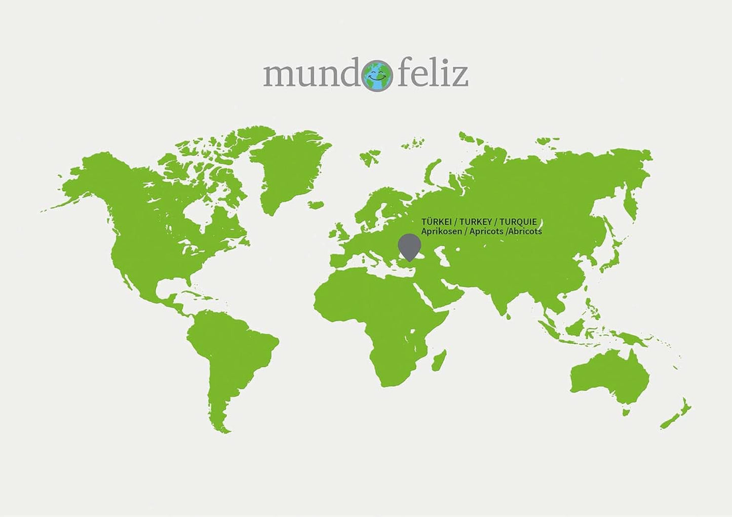 Mundo Feliz, Orejones con hueso de cultivo ecológico, 2 x 500 gramos Productos secos Naty Shop