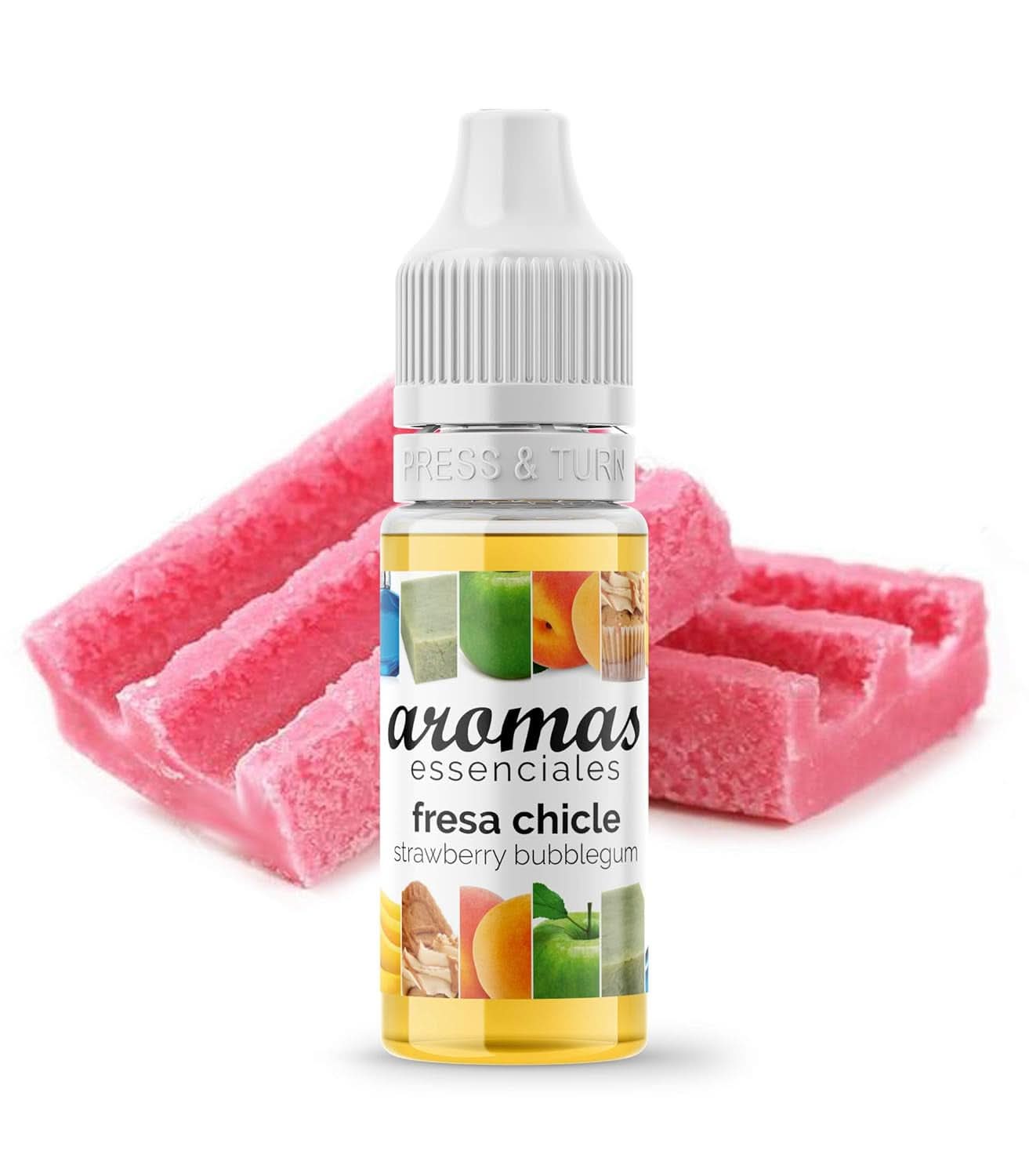 Aroma concentrado con sabor a chicle y fresas, 10 ml Naty Shop aromas 10 ml