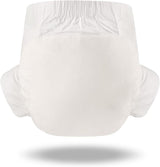 CutiePlusU Pañales para adultos, superficie seca, máxima absorbencia durante la noche, pañal desechable para incontinencia - azul, rosa, blanco, paquete de 3 (mediano 71-96 cm)