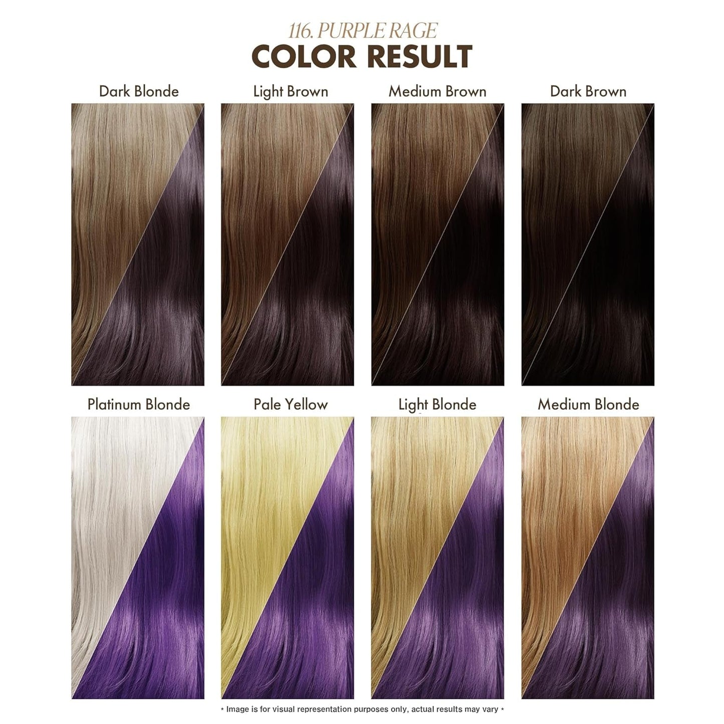 Coloure Purple Rage 4Oz, 118,3 Ml (pack de 1) Tinte para el cabello Naty Shop