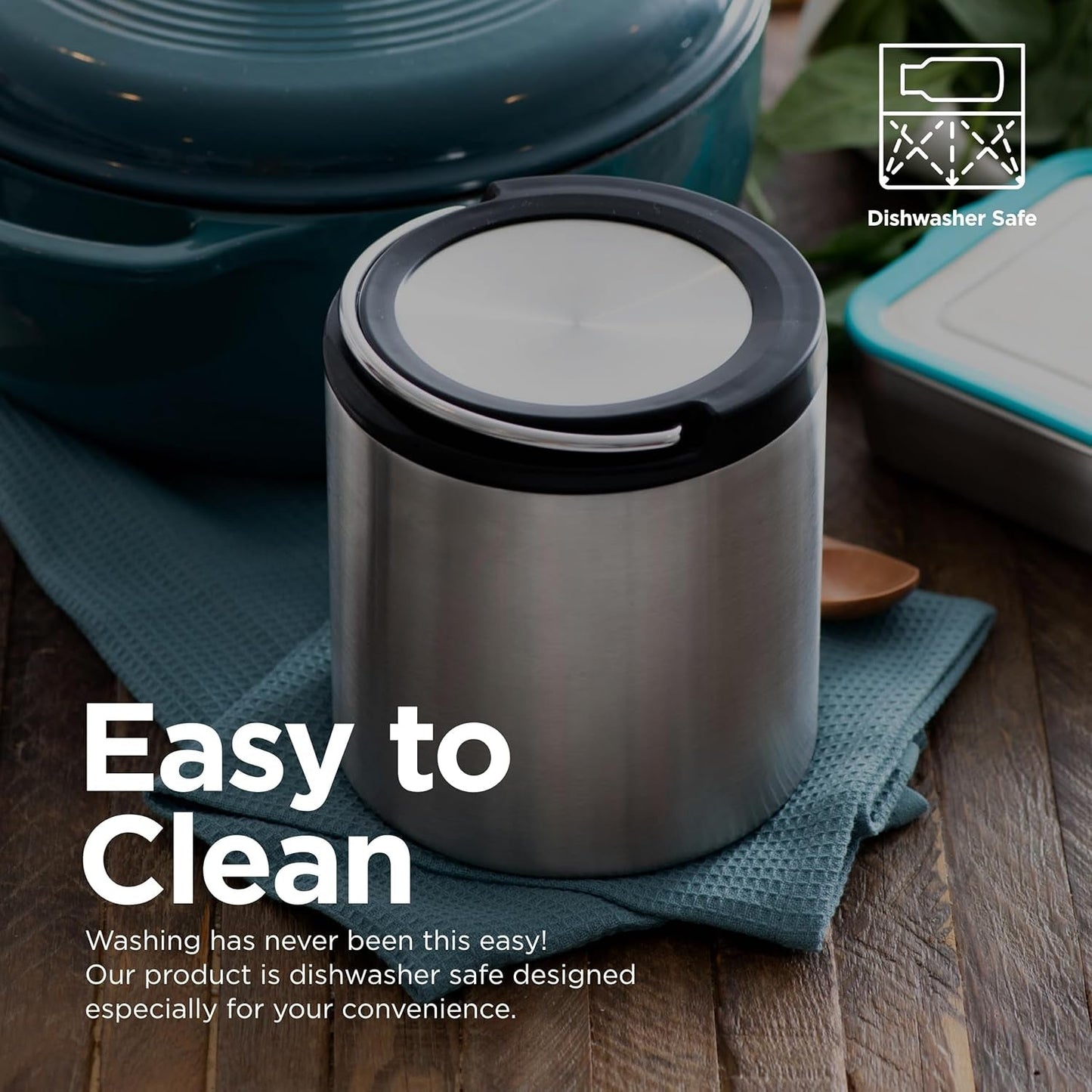 TKCanister 907 ml Cajas para conservar alimentos Naty Shop