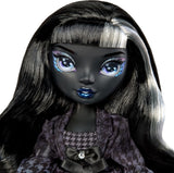 Rainbow High Shadow High Girl's Night - Shanelle Onyx - Muñeca de moda de 28 cm en tonos grises, pelo negro y conjunto con accesorios y peine - Para coleccionistas y niños a partir de 6 años