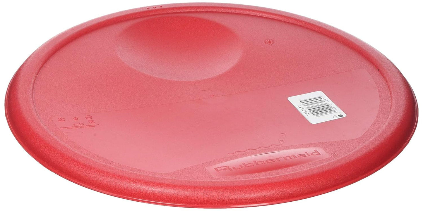 Tapa para recipientes de almacenamiento de alimentos, redonda, roja, cajas de almacenamiento de alimentos de 11,4 L Naty Shop Default Title