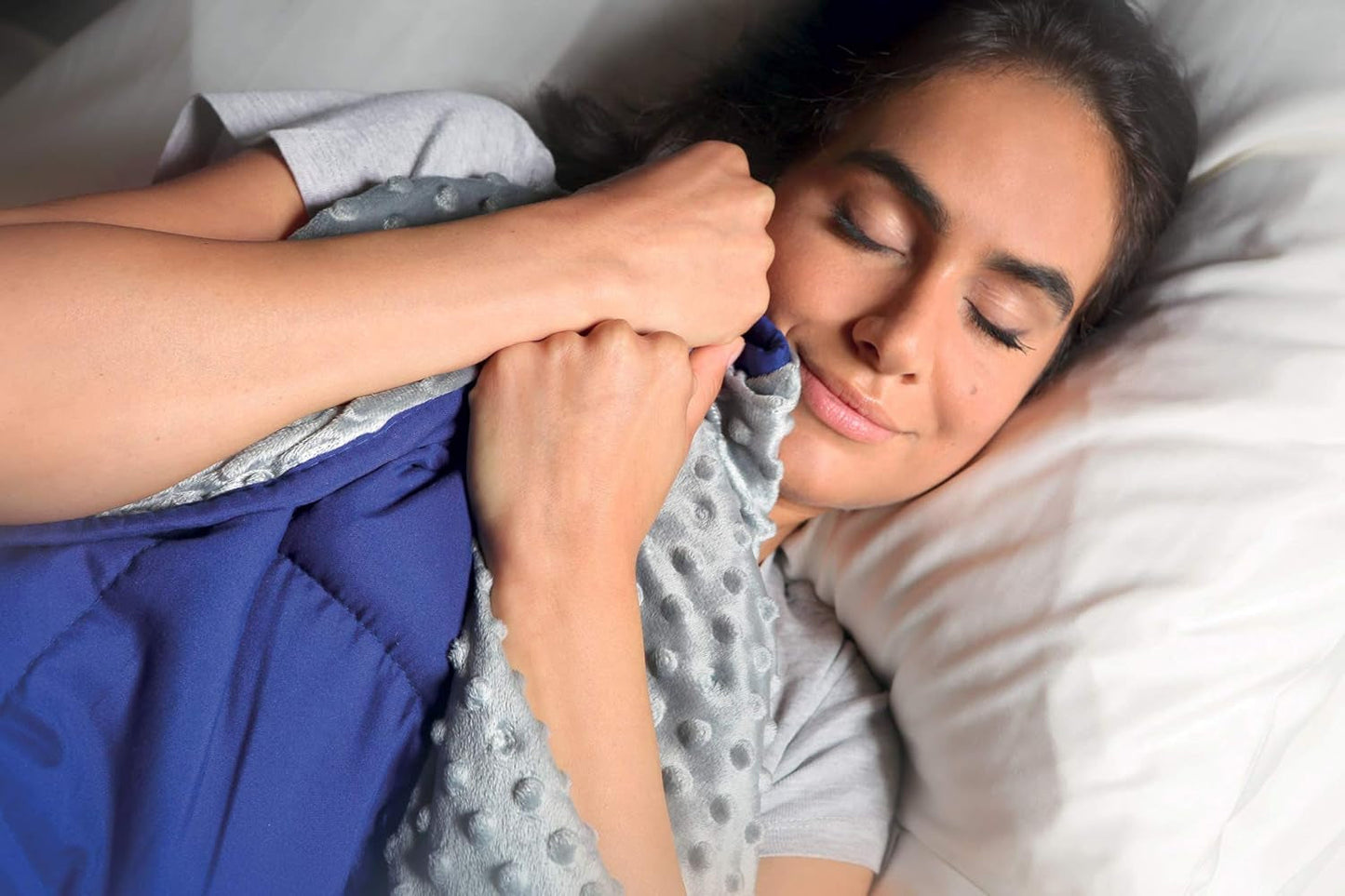 Kanguru Calmya, Manta lastrada 10,5 kg, Ayuda a conciliar el sueño y dormir mejor, Apta para personas con un peso corporal superior a 90 kg Edredones y edredones Naty Shop