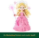 Mattel Universal Pictures Evil Glinda Burbuja flotante, mini muñeca y vehículo Glinda inspirado en la película familiar, JFM25, [Multicolor]