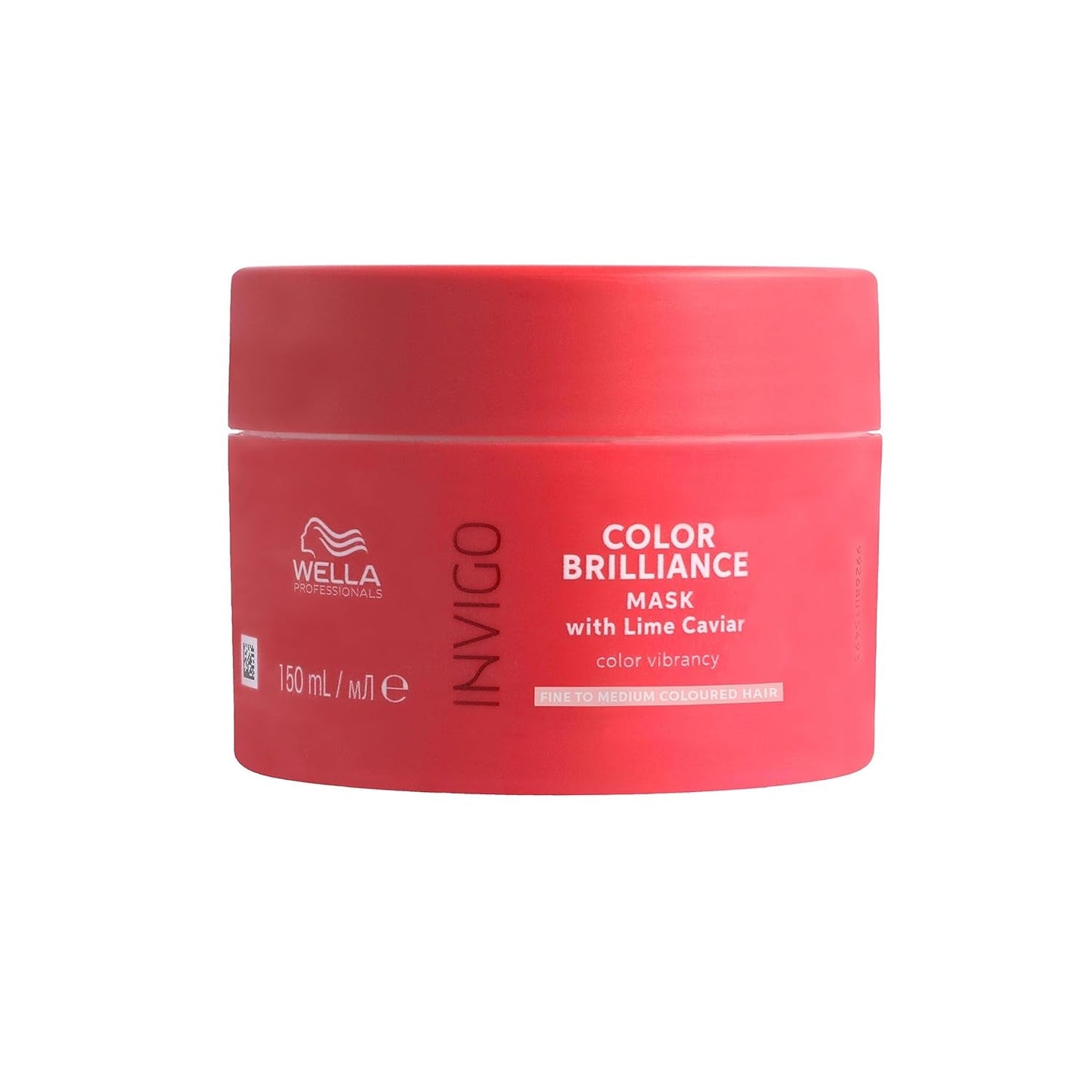 Wella Professionals Invigo Color Brilliance - Champú, acondicionador y mascarilla protectora del color para cabellos teñidos finos y gruesos - con vitamina E, antioxidantes y pH bajo - Mascarilla capilar suavizante y nutritiva Naty Shop Mask 150ml