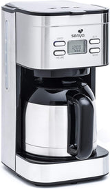 SYBF-CM025 Cafetera caliente, acero inoxidable, 1,2 litros, acero inoxidable
