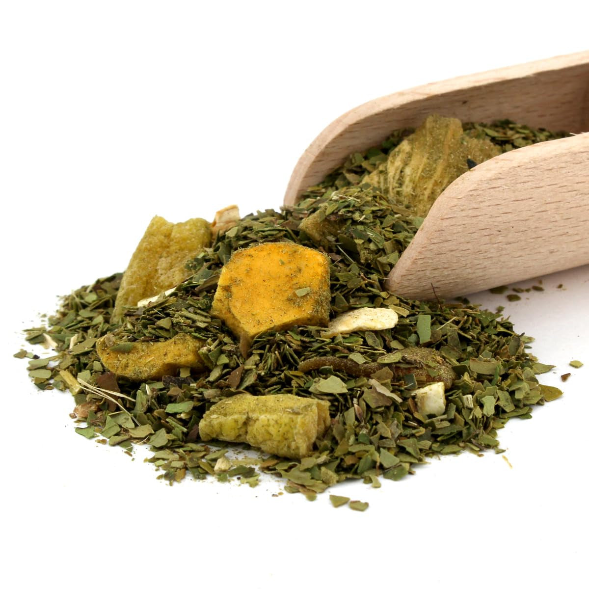 Yerba Melon De Guava 500G – Té brasileño de yerba mate con melón, guayaba, yaca, piña y coco - Exótico y afrutado - Secado al aire, Vegano