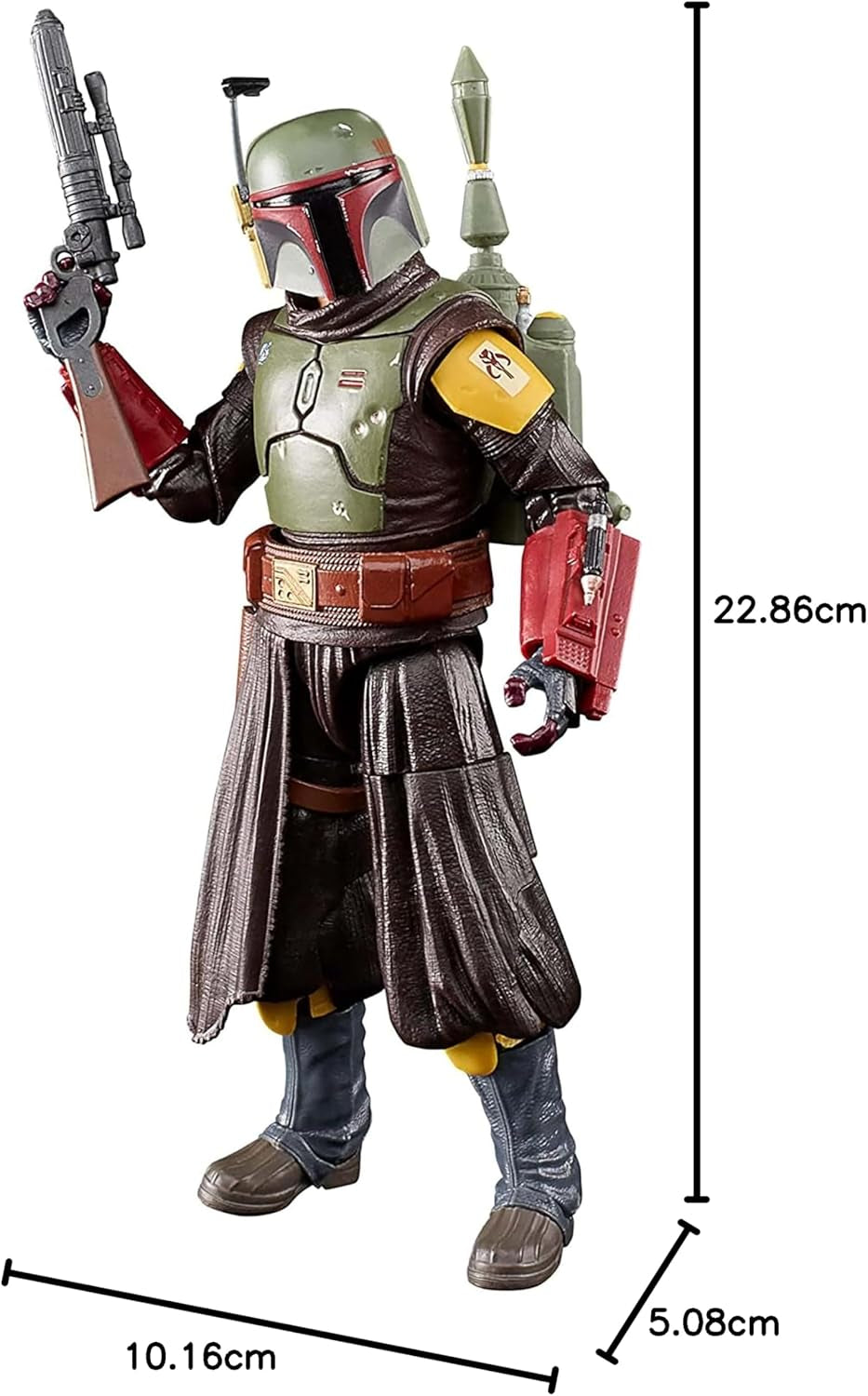 Star Wars Hasbro Black Series Boba Fett (Sala del Trono): Figura coleccionable El libro de Boba Fett, para niños mayores de 4 años, multicolor, figuras de acción de 15 cm de altura Naty Shop