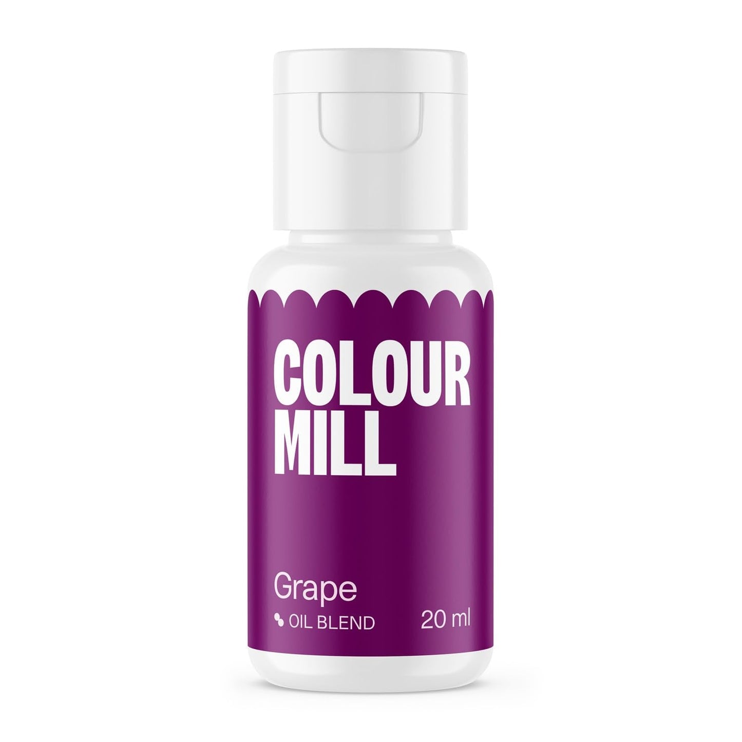 Colorante alimentario a base de aceite de uva Color Mill Oil Blend - Colorante alimentario para chocolate, fondant, muffins, tartas, repostería, macarrones - Colorante alimentario para decorar tartas - 20 ml