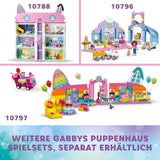 LEGO 4+ Casa de muñecas de Gabby Sala de fiestas de Gabby, set de discoteca con tobogán y figuras de animales para juegos de interpretación creativos, regalo para niñas y niños a partir de 4 años 10797 Juegos de construcción Besuche den LEGO-Store