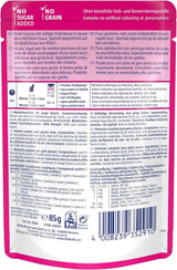 Vitakraft Poésie Délice, Junior, Comida húmeda para gatos, Comida húmeda en salsa, con pavo, Multipack, para gatos jóvenes, Sin azúcares ni cereales añadidos (23 x 85g)