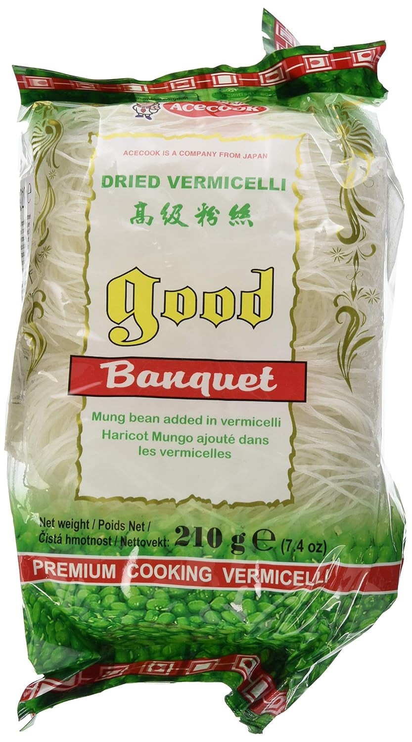 ACECOOK - Fideos con Frijoles GD - (1 X 210 GR)