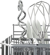 Bosch Handrührer Home Professional Styline MFQ4980B, 5 Stufen, 2 Edelstahl Rührbesen- Und Knethaken, Mixstab Edelstahl, Universalzerkleinerer, 850 W, Schwarz/Dark Silver Cocina Naty Shop