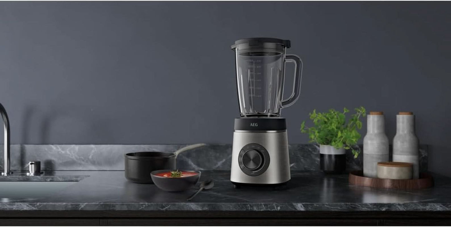 AEG TB6-1-6S BATIDORA DE PIE/Control de velocidad 3 Programas Función Smoothie ICE Cocina Naty Shop