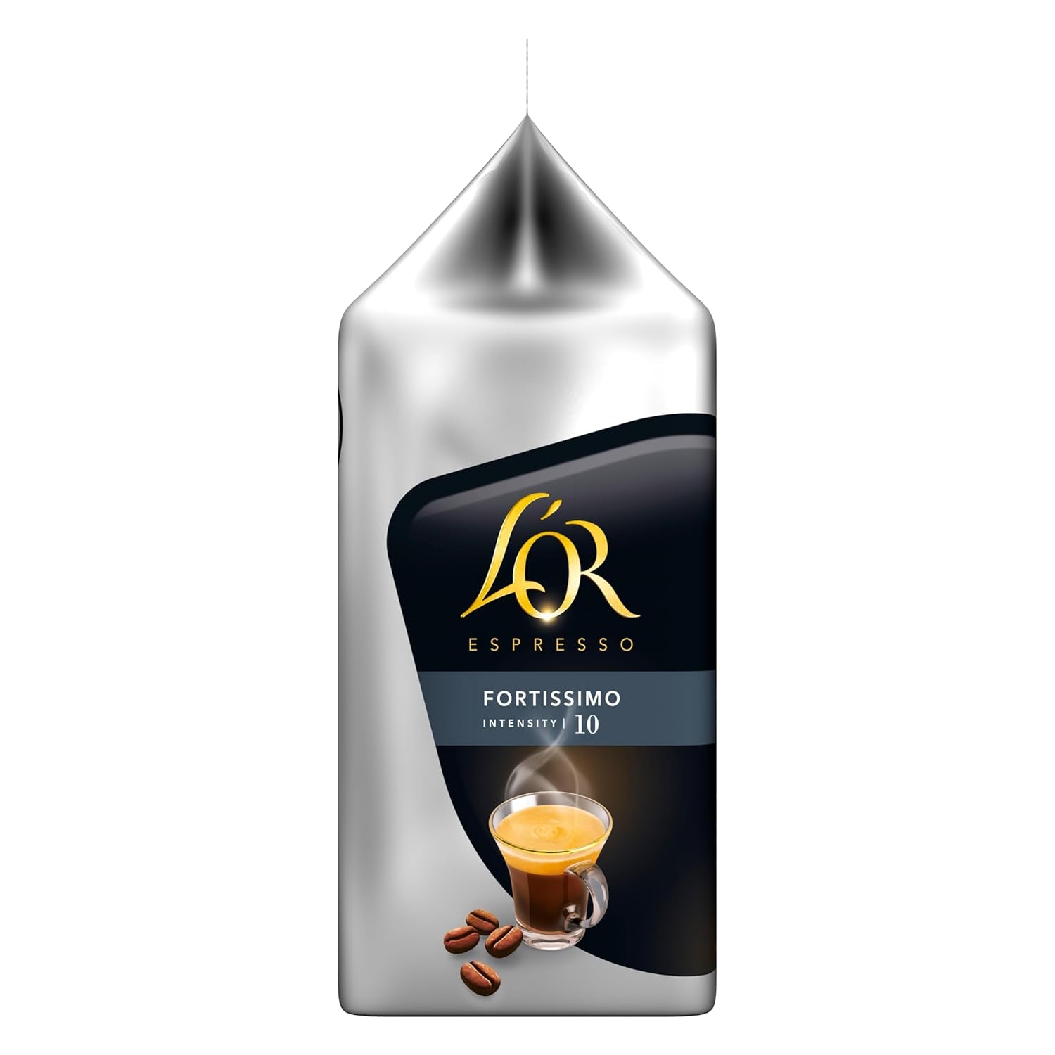 Tassimo Kapseln L'OR Espresso Fortissimo, 5 x 16 cápsulas, 80 cápsulas de café