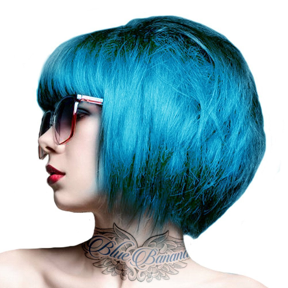 GO TOXIC Crema colorante para el cabello semipermanente UV 100 ml (1 pack) Naty Shop Tinte para el cabello Azul 1 pieza (1 pack)