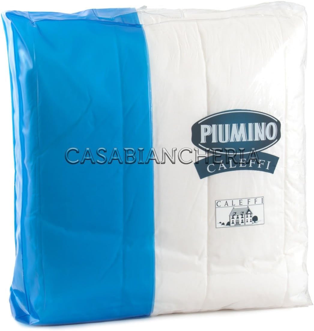 Edredón de plumas Caleffi, acolchado, para cama de matrimonio, 255 X 200 Cm Edredones y edredones Naty Shop