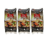 Fideos de arroz, 3 mm, para sopa y ensalada (Mihoen), paquete de 3 (paquete de 3 x 250 g)