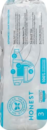 – Pañales desechables ecológicos y de alta calidad, Pandas, talla 3 (7,3–12,7 kg), 27 piezas