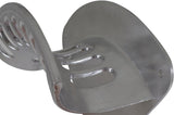 Soporte de manguera de aluminio, montaje en pared, tamaño: L para manguera de 30 m, 13 mm (½")