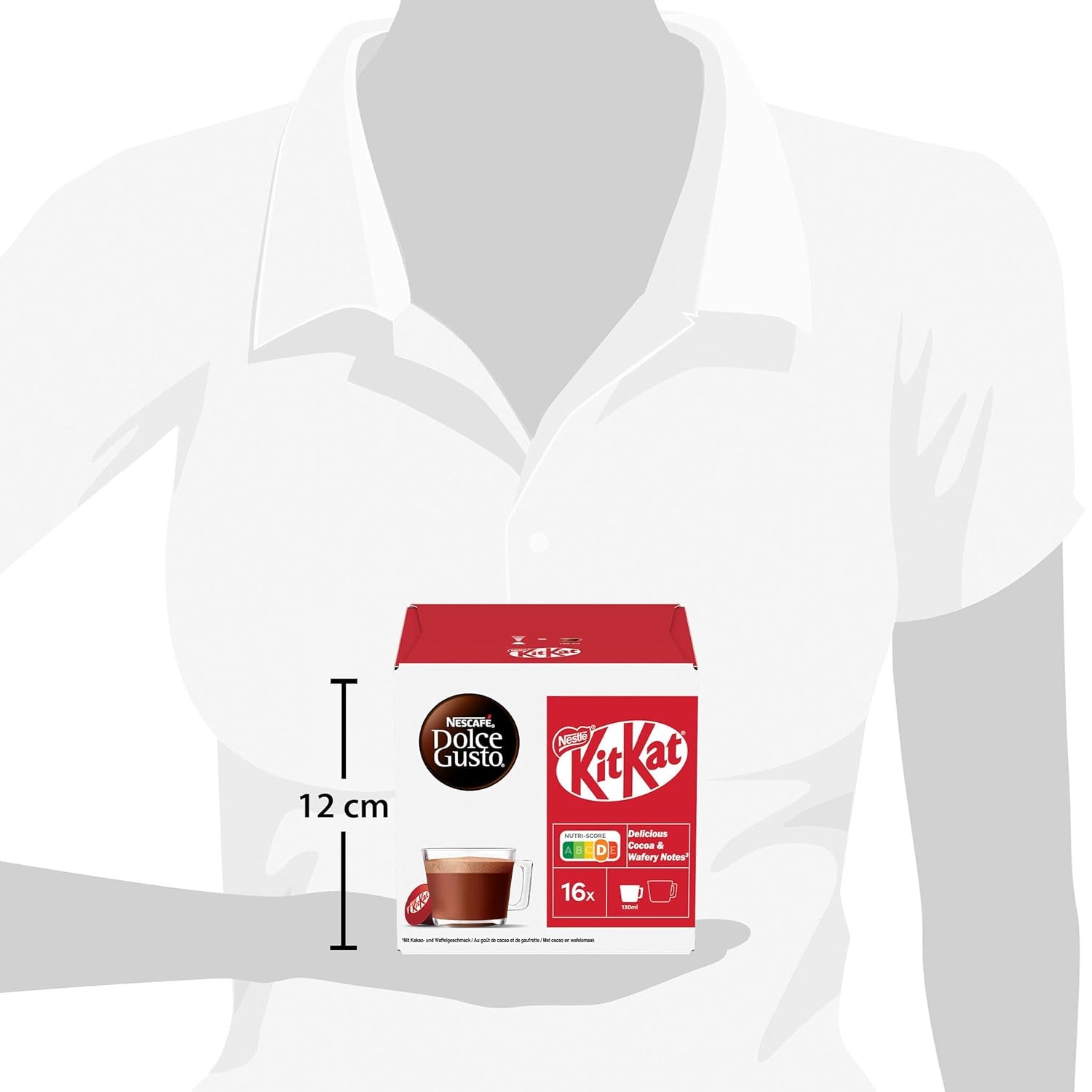 NESCAFÉ DOLCE GUSTO Kitkat Kaffeekapseln Paquete de 3 (3 x 16 Kapseln)