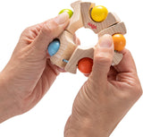 HABA 306692 - Juguete para atrapar con rueda de bolas, Juguete para atrapar a partir de 6 meses, Made in Germany, Coloridos Bebe Toys Naty Shop