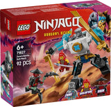 LEGO NINJAGO Robot de acción de Zane - Juguete ninja con 3 minifiguras para juegos de rol - Pequeño set para construir y jugar para niños - Idea de regalo para niños y niñas a partir de 6 años 71827 Juegos de construcción Besuche den LEGO-Store