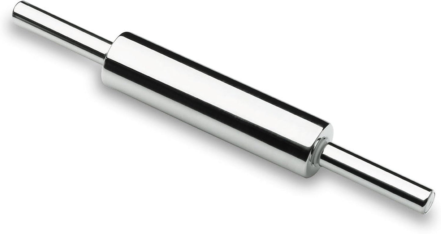 67140 Rodillo de amasar, acero inoxidable 18/10, 40 cm