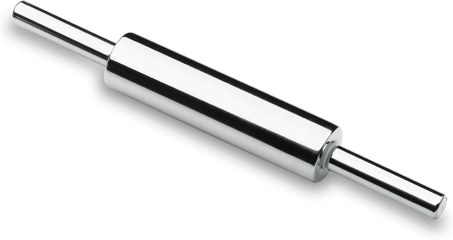 67140 Rodillo de amasar, acero inoxidable 18/10, 40 cm