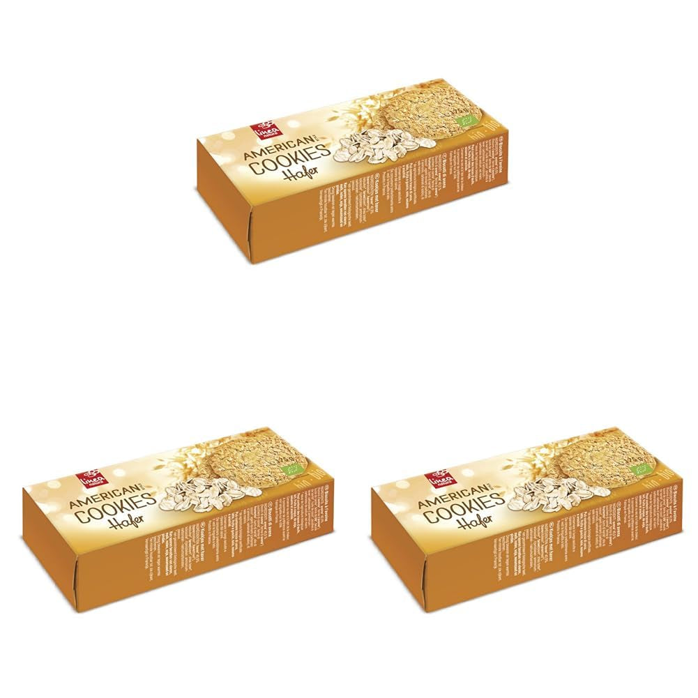 Galletas De Avena Orgánicas, Galletas De Avena Americanas, Galletas De Avena Americanas Orgánicas, 175 g