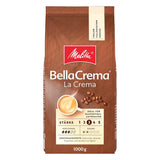 Melitta BellaCrema café en grano La Crema 1kg y café descafeinado BellaCrema Decaffeinato en grano 1kg