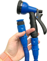 Pro C2607B Manguera Extensible con Presión del Agua, Azul, 7,5 metros